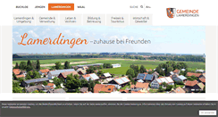 Desktop Screenshot of lamerdingen.de